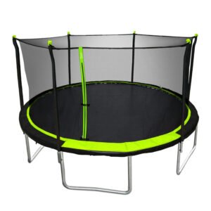 14' Round Trampoline with Safety Enclosure