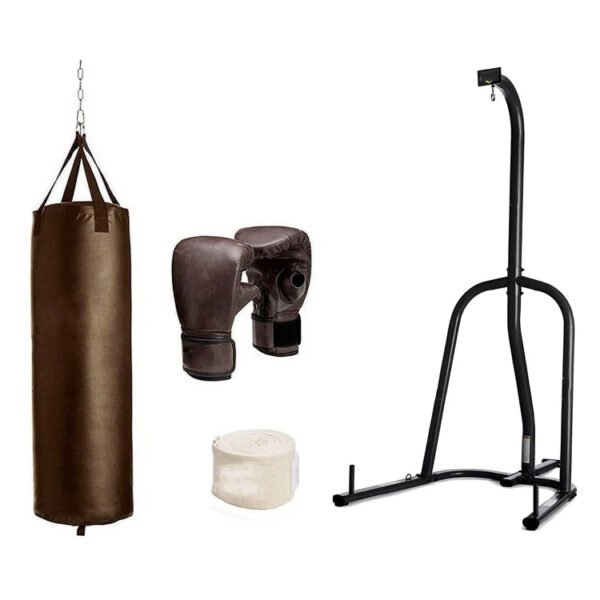 Heavy Bag Stand with 100 lb Vintage Heavy Bag Kit